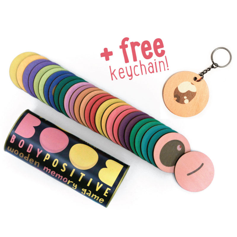 BOOB - a body-positive wooden game