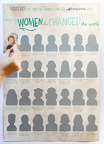 Scratch-off poster