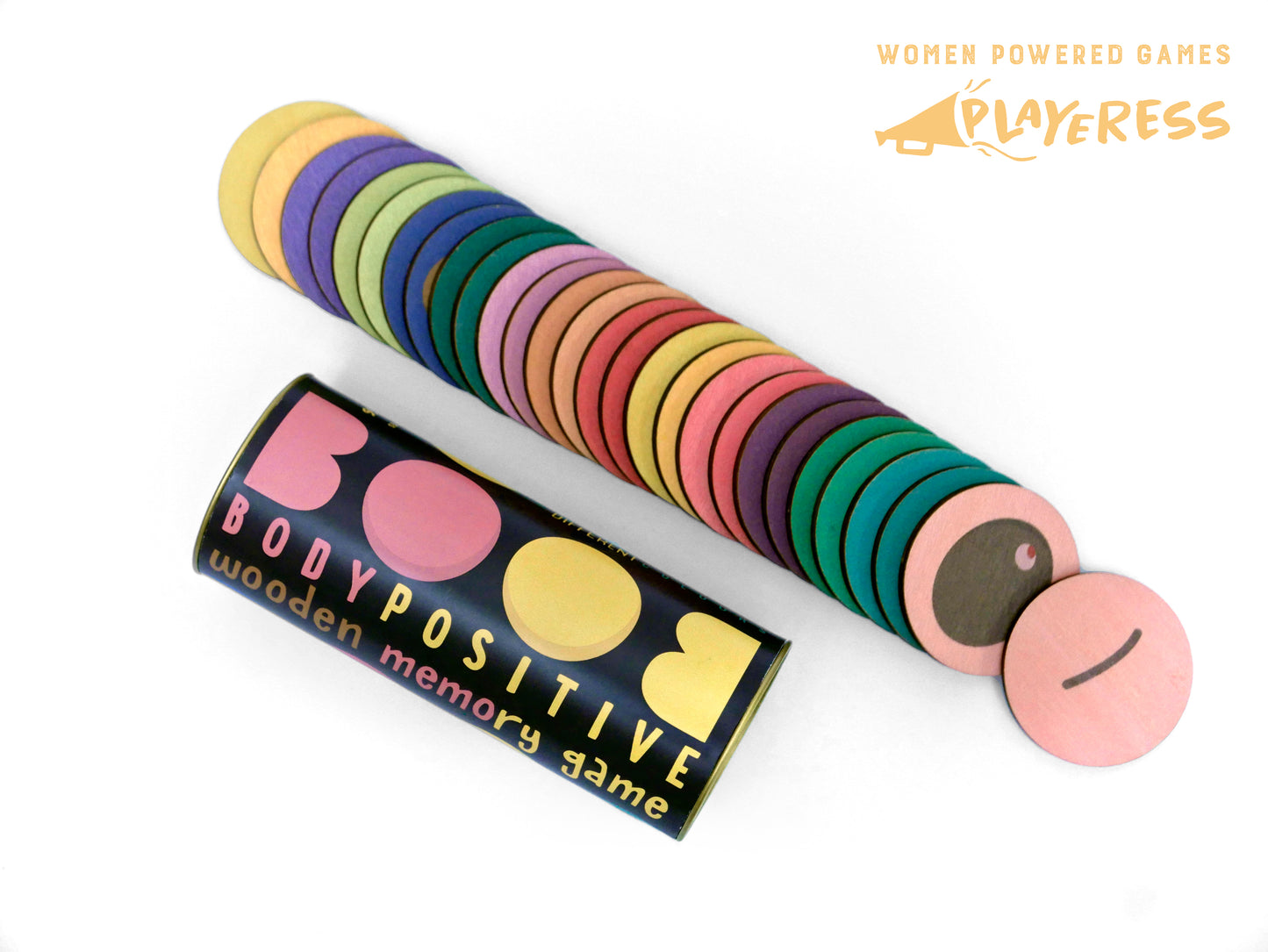 BOOB - a body-positive wooden game