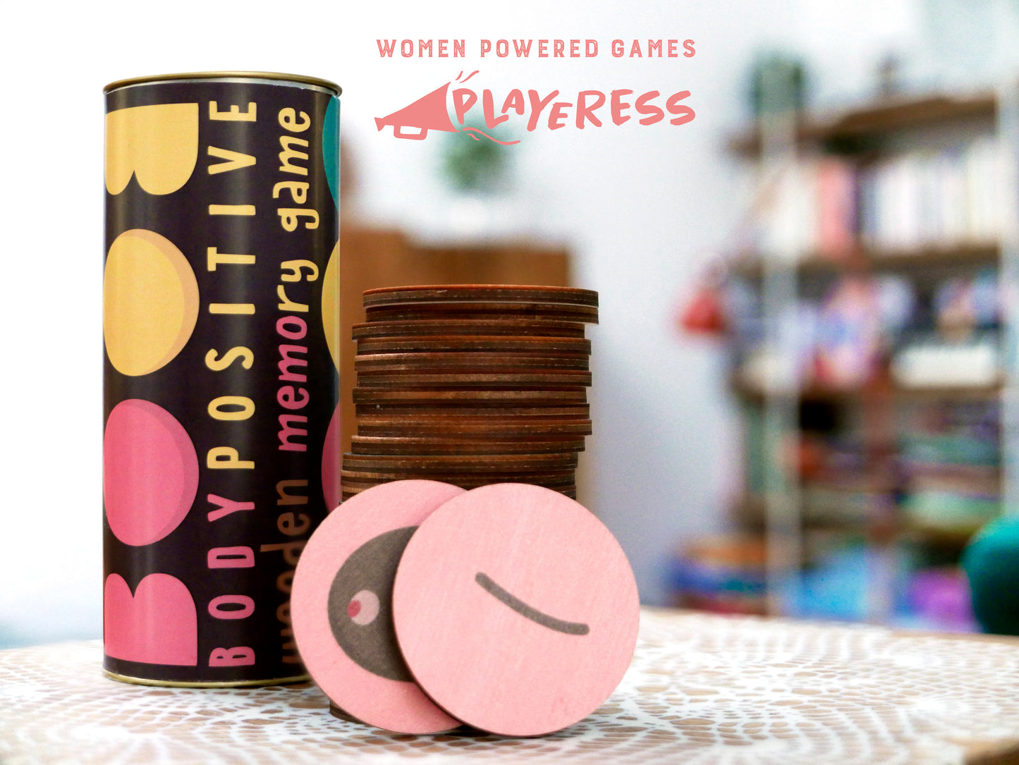 BOOB - a body-positive wooden game