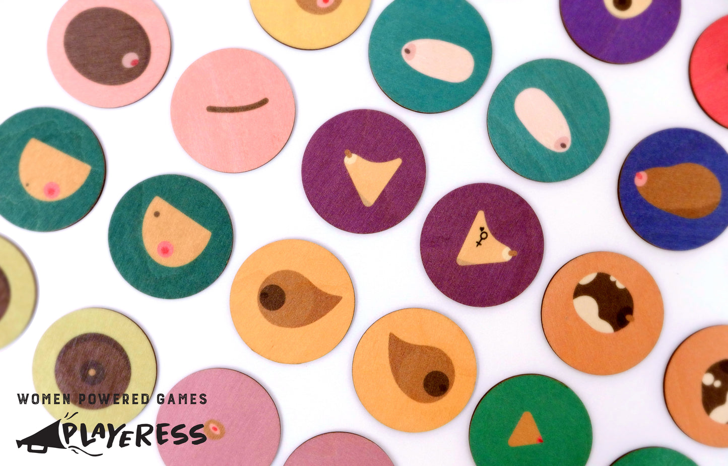 BOOB - a body-positive wooden game