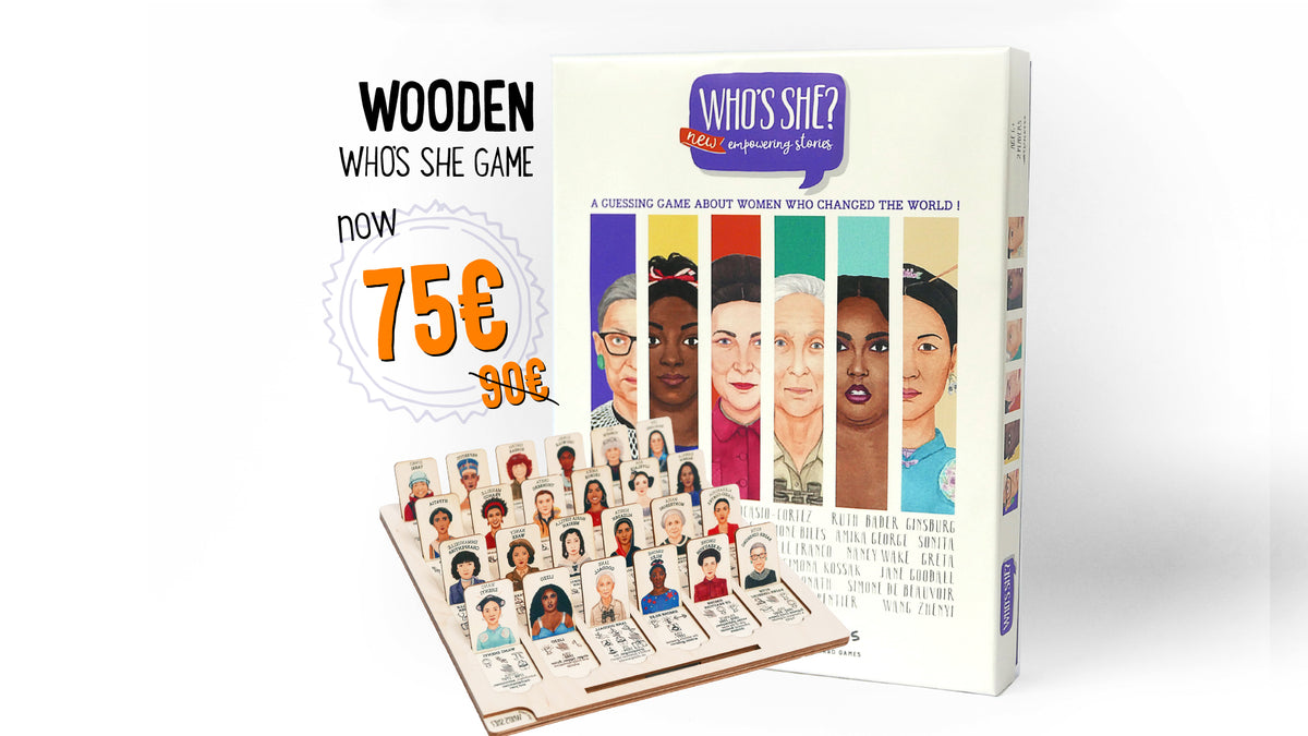 Who's She - women powered boardgame – Playeress