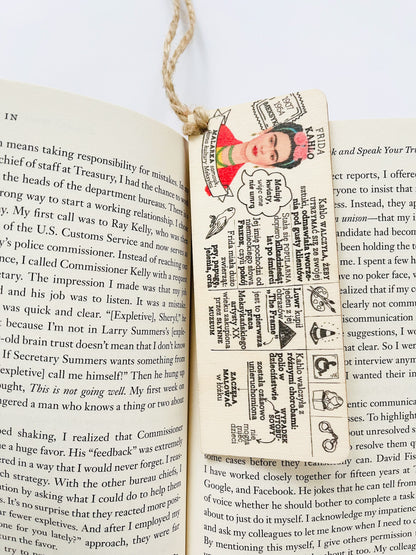 HERSTORY wooden bookmark
