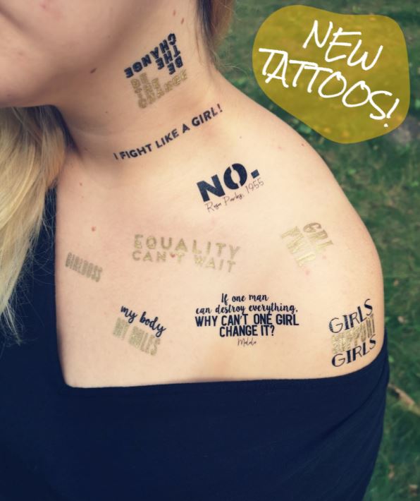 Inspirujące tatuaże Girl Power